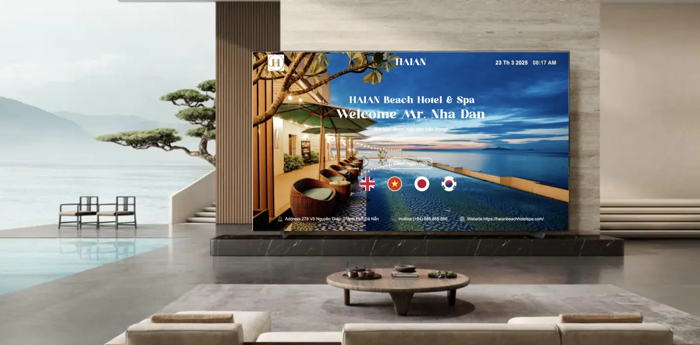 Thiết kế Ứng Dụng TV Khách Sạn (Hotel TV) Chuyên Nghiệp