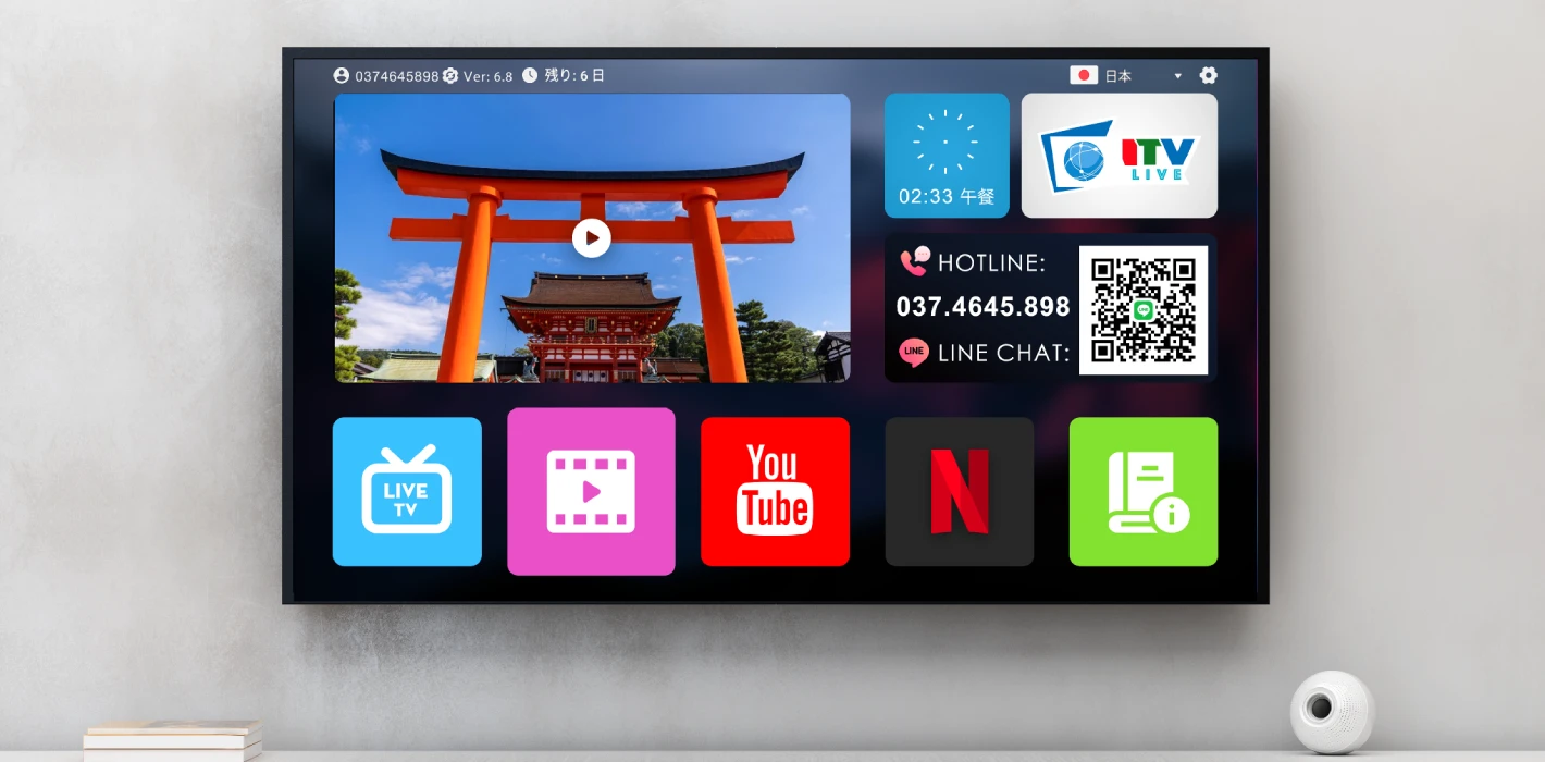 Ứng Dụng Xem Truyền Hình Trên TV Khách Sạn