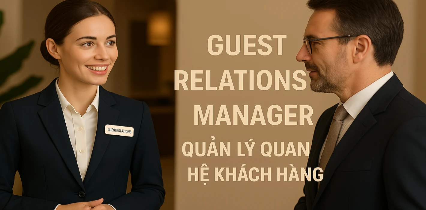 Guest Relations Manager là ai? Người giữ “trái tim khách hàng” trong khách sạn