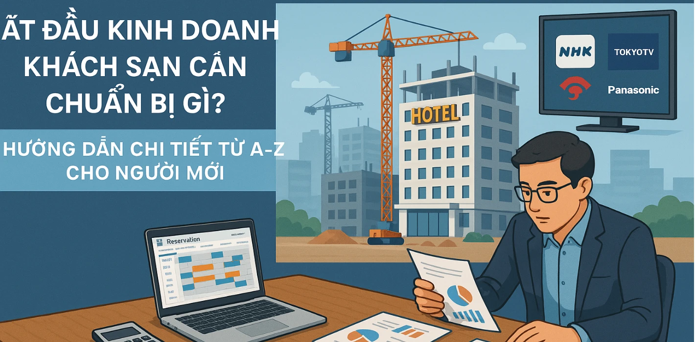 Bắt đầu kinh doanh khách sạn cần chuẩn bị gì?