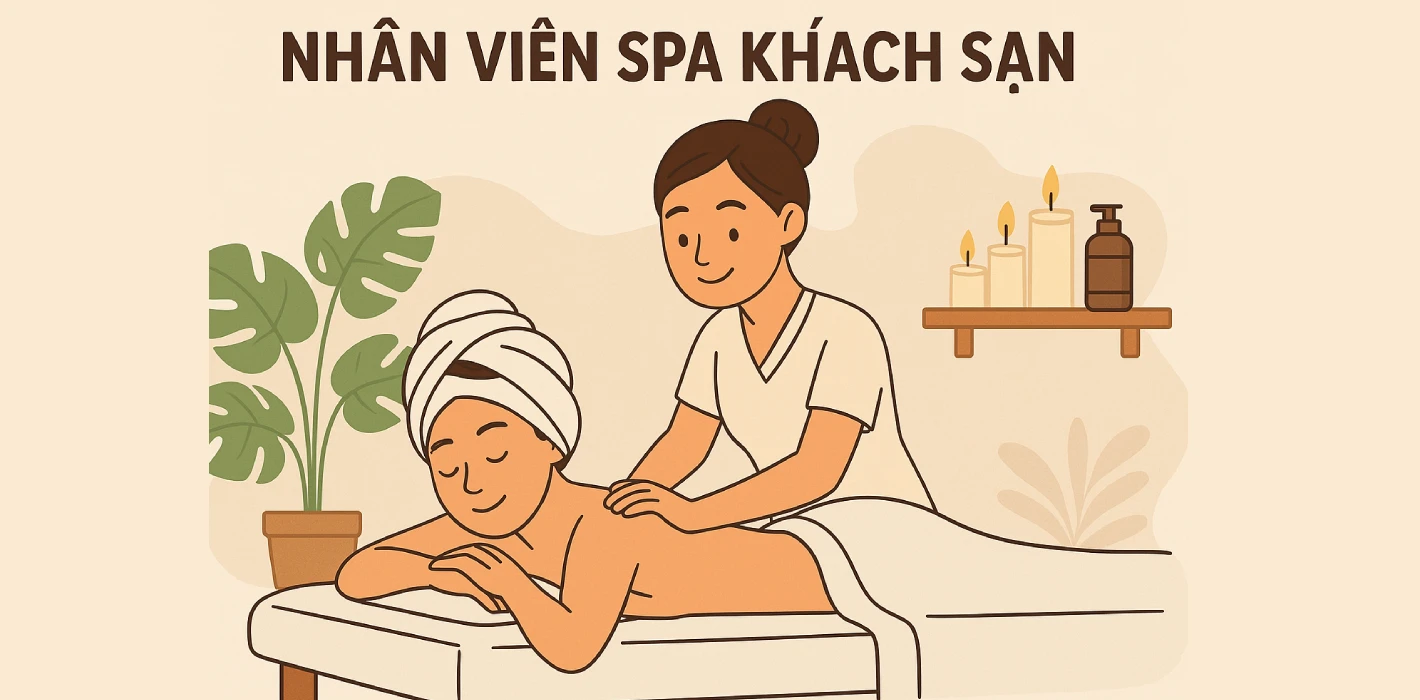 Công việc, kỹ năng & cơ hội nghề nghiệp trong ngành làm đẹp – trị liệu trong khách sạn