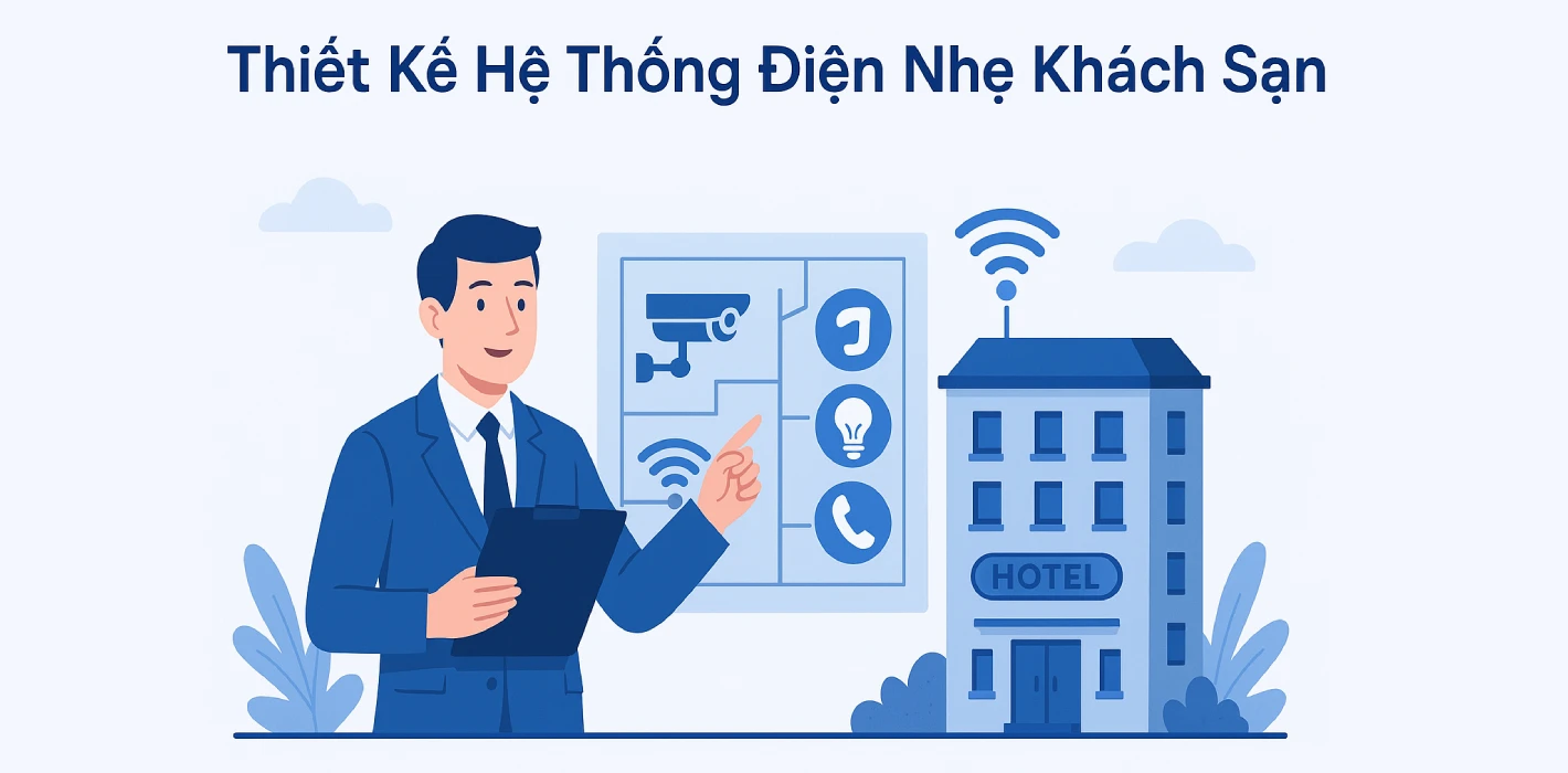 Dịch vụ tư vấn thiết kế hệ thống điện nhẹ (ELV) cho khách sạn