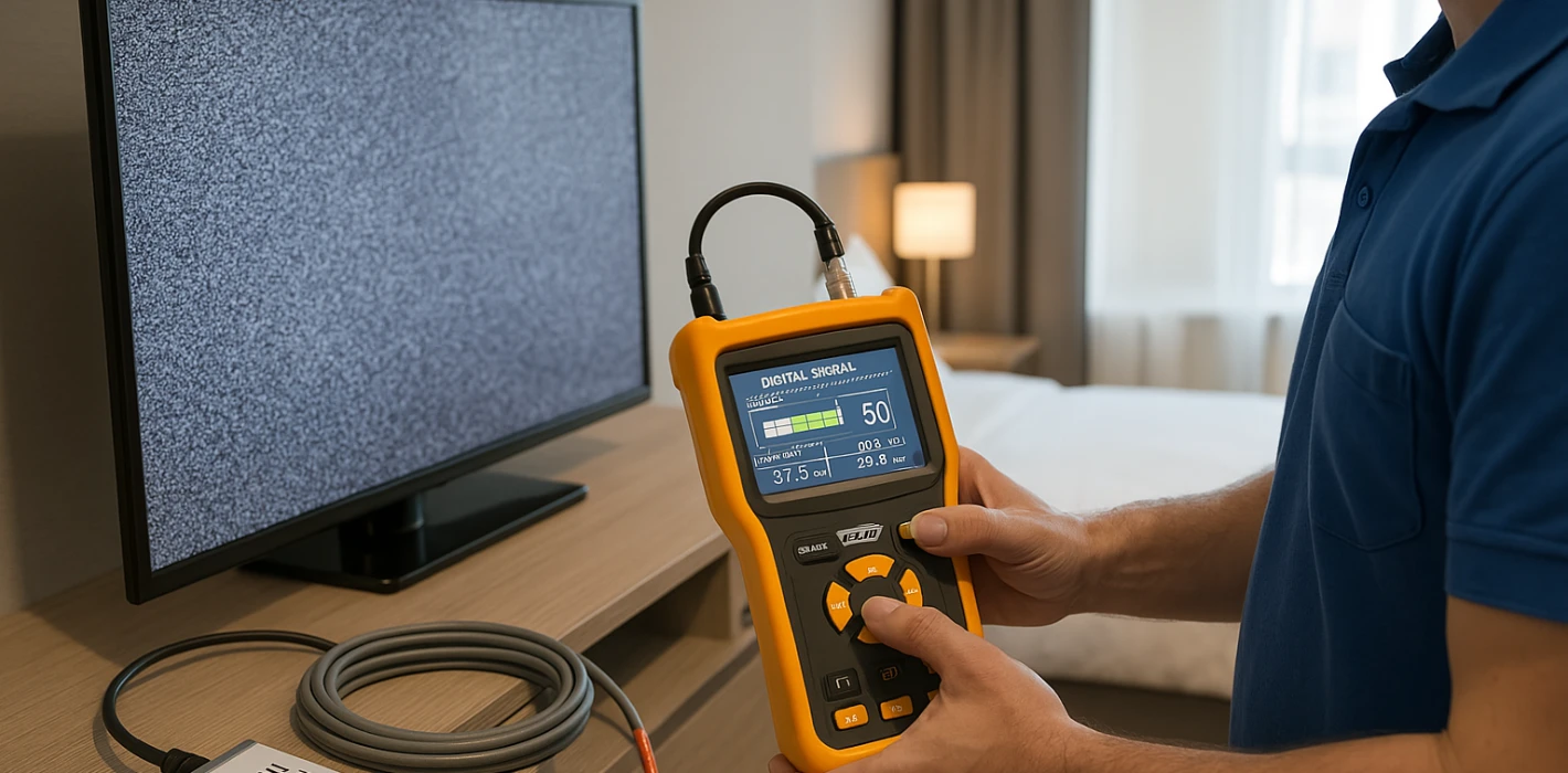 Giải pháp chống nhiễu tín hiệu truyền hình cho khách sạn