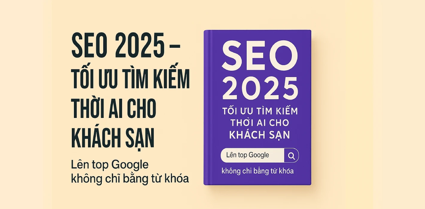 “SEO 2025 – Tối ưu tìm kiếm thời AI cho khách sạn” – Lên top Google không chỉ bằng từ khóa