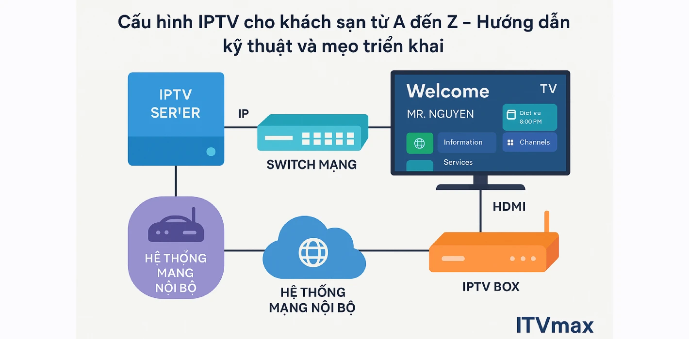 Cấu hình IPTV cho khách sạn từ A đến Z