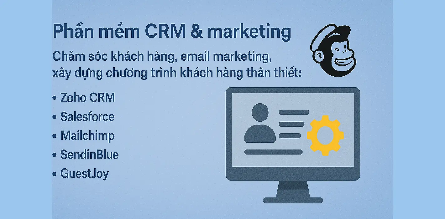Phần mềm CRM & Marketing khách sạn