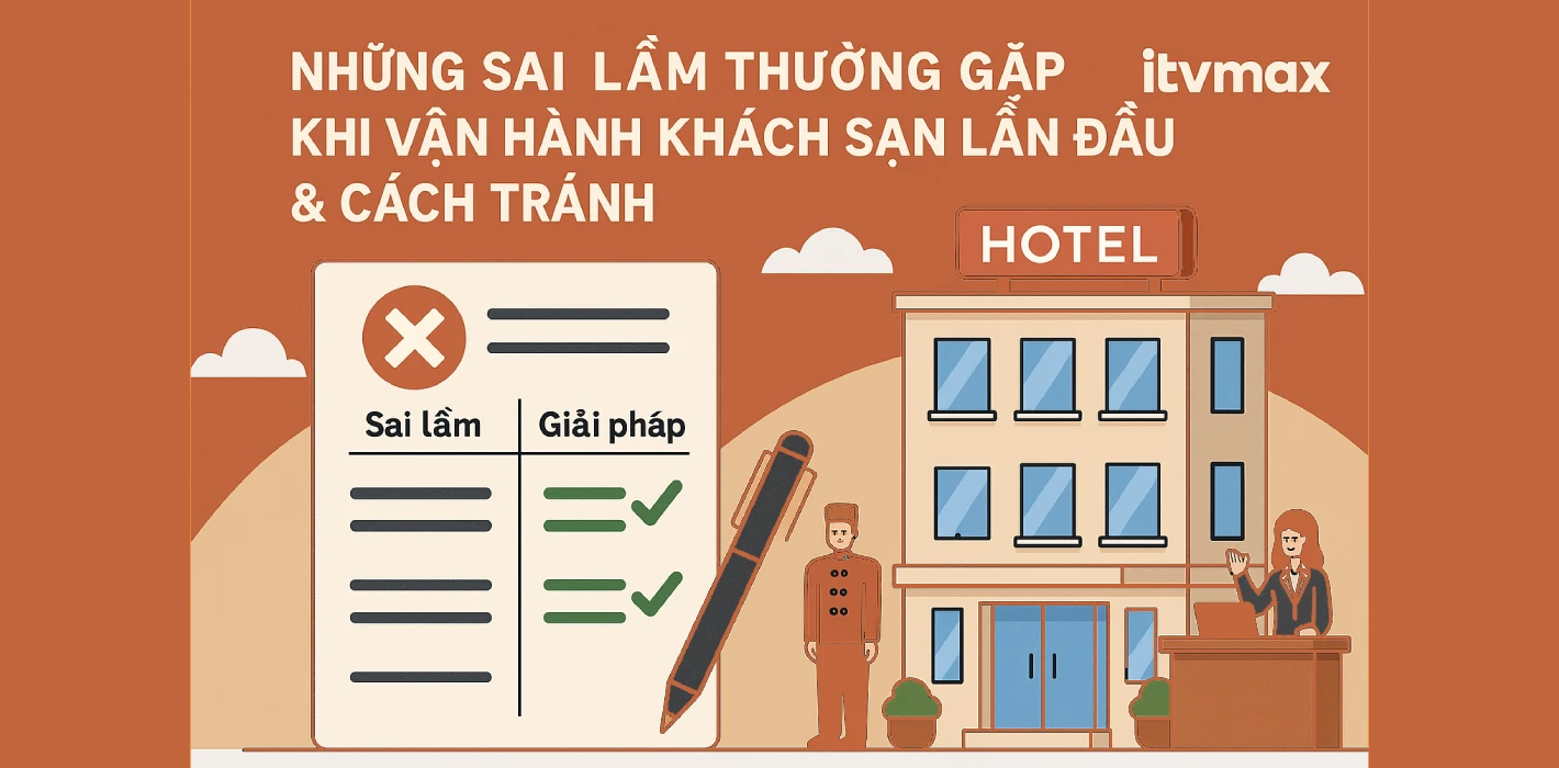 Những Sai Lầm Thường Gặp Khi Vận Hành Khách Sạn Lần Đầu & Cách Tránh