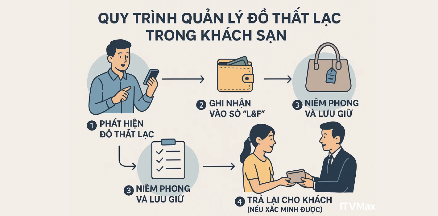 Quy trình quản lý đồ thất lạc (Lost & Found) trong khách sạn