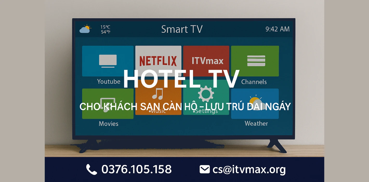 Giải Pháp Hotel TV Cho Khách Sạn Căn Hộ