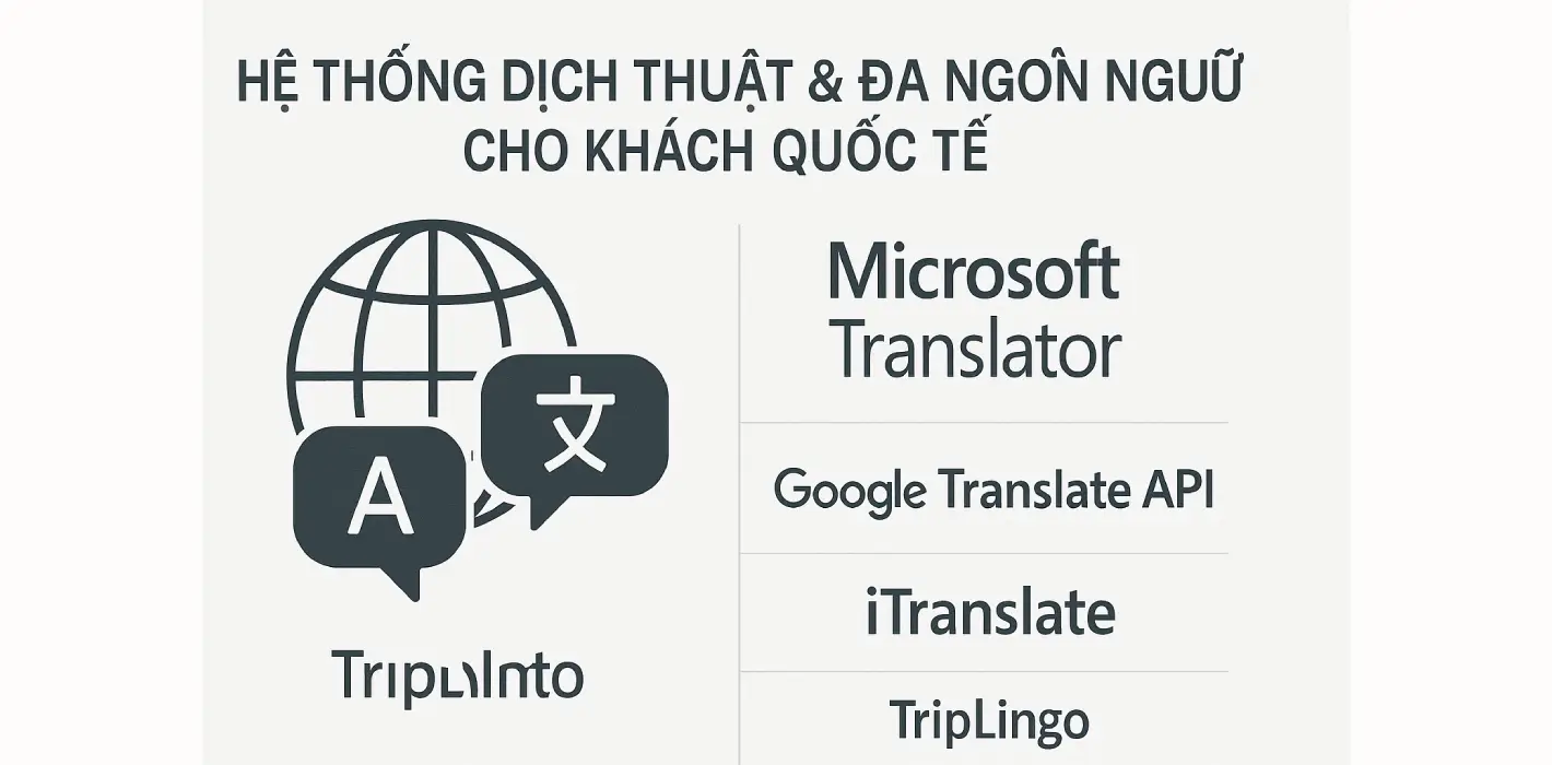 Hệ Thống Dịch Thuật & Đa Ngôn Ngữ Cho Khách Sạn