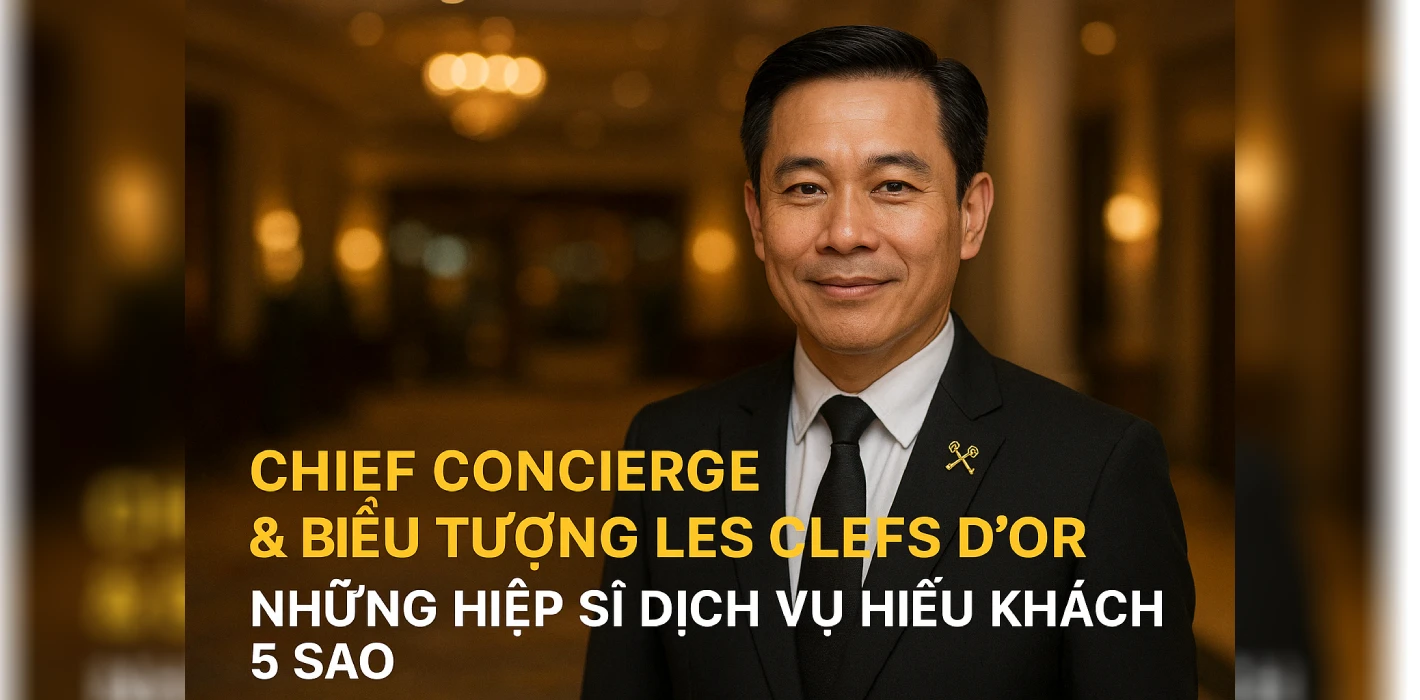Chief Concierge & Biểu Tượng Les Clefs d'Or: Những Hiệp Sỹ Dịch Vụ Hiếu Khách 5 Sao
