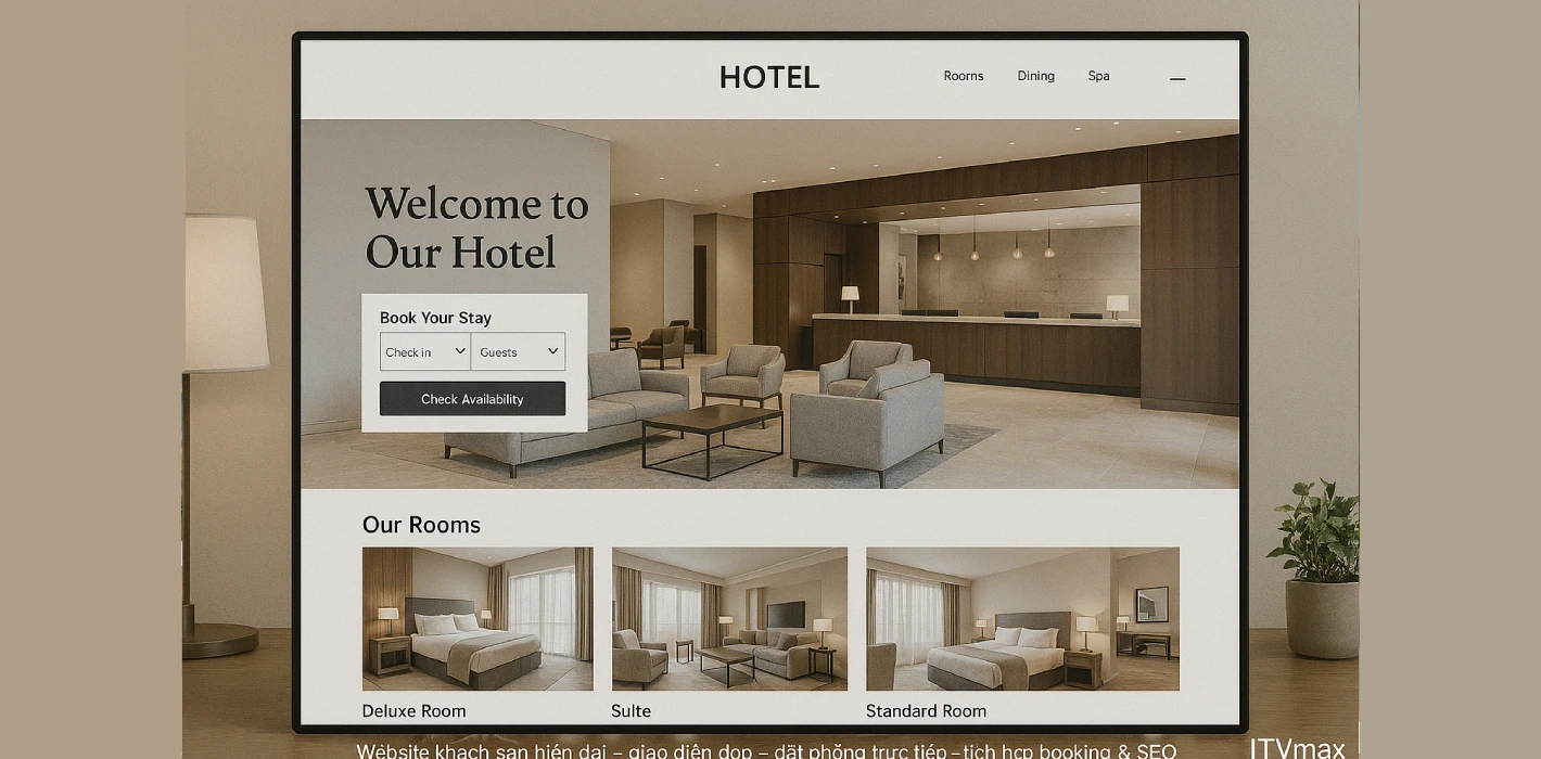 Tại sao khách sạn cần website chuyên nghiệp? Lý do không thể bỏ qua năm 2025