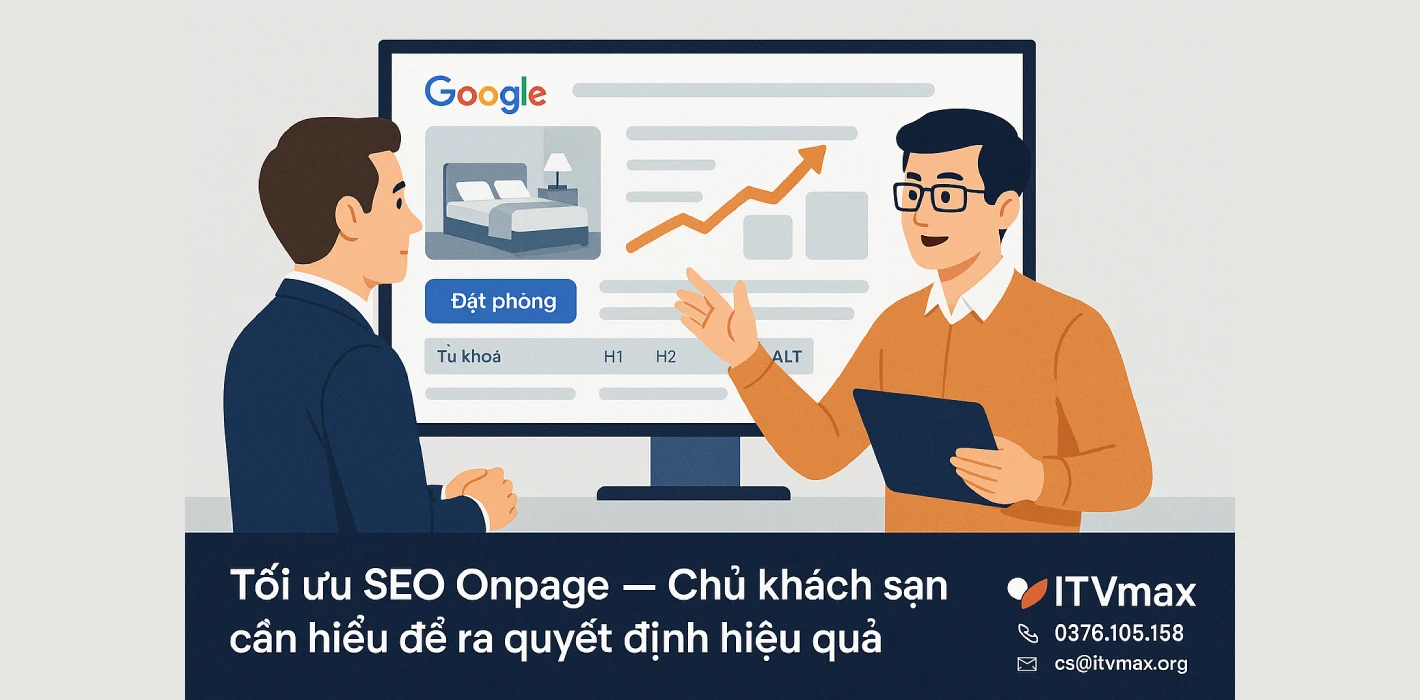 SEO Onpage Cho Website Khách Sạn – Hướng Dẫn Tối Ưu Hiệu Quả 2025