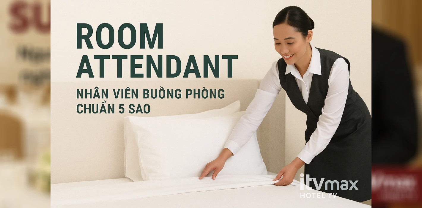 Room Attendant – Nhân viên buồng phòng chuẩn 5 sao