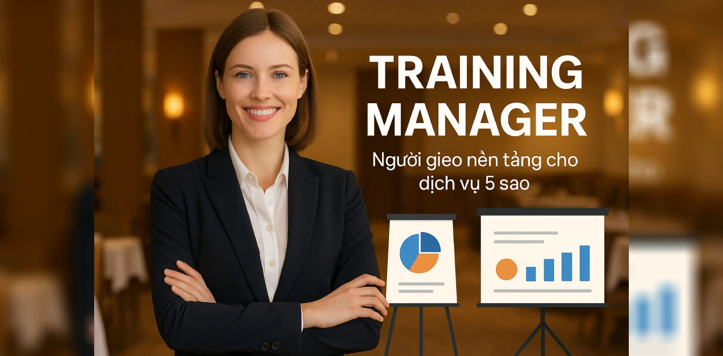 Training Manager – Người gieo nền tảng cho dịch vụ 5 sao