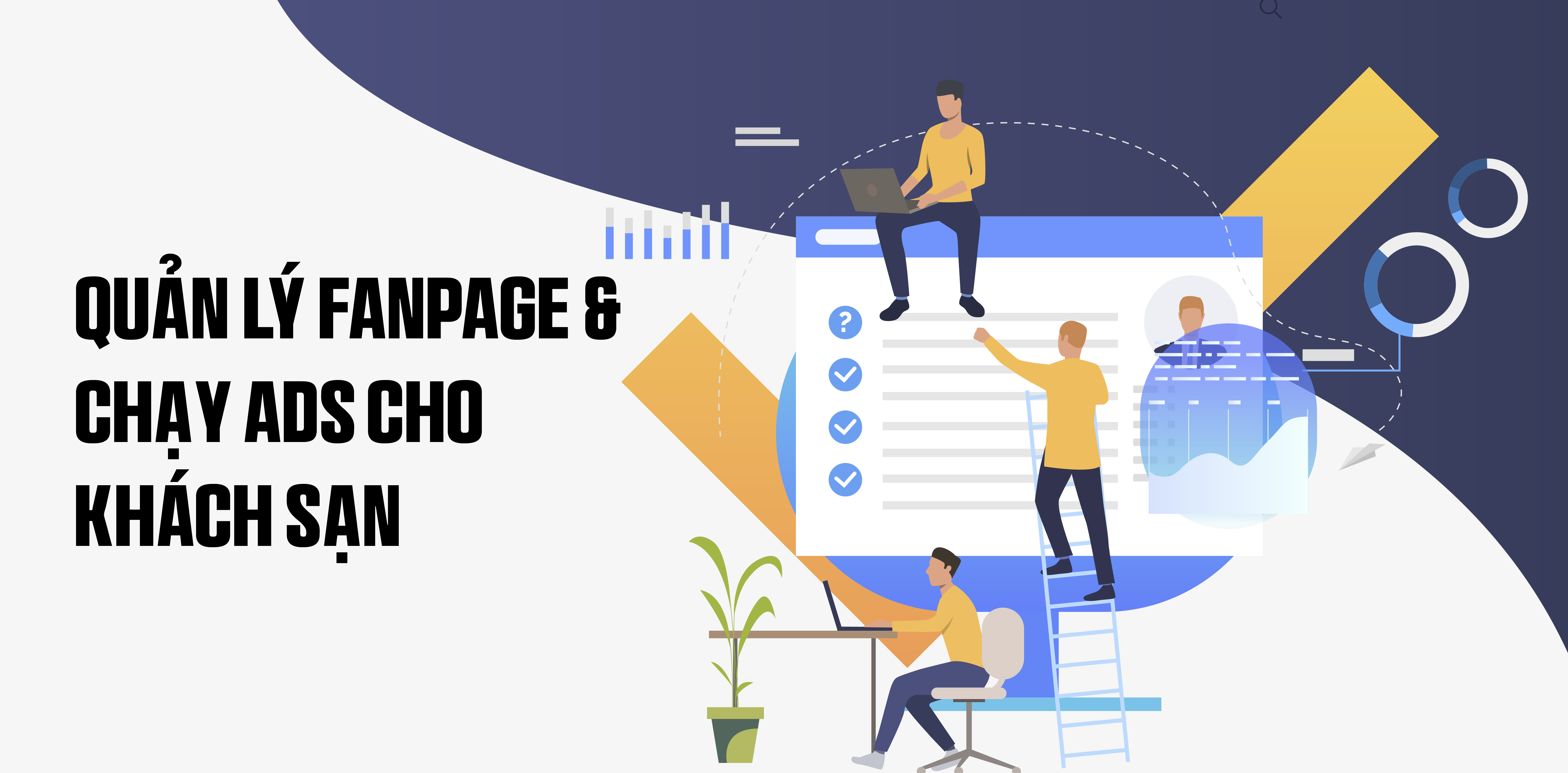 Quản lý fanpage & chạy ads cho khách sạn