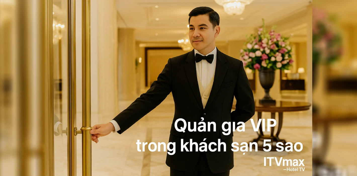 Butler – Quản gia VIP trong khách sạn 5 sao: Tạo trải nghiệm thượng hạng, cá nhân hóa tuyệt đối