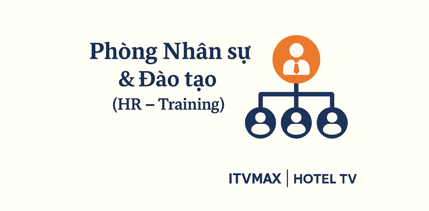Phòng Nhân sự & Đào tạo Khách sạn: Cấu trúc, Vai trò và Chiến lược phát triển đội ngũ hiệu quả