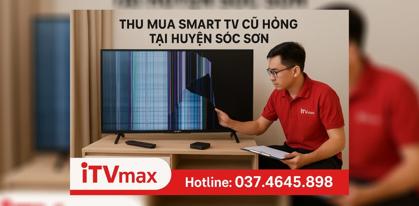Thu Mua Tivi Cũ Hỏng Tại Huyện Sóc Sơn | Gọi 037.4645.898 – Mua Giá Cao Tận Nhà