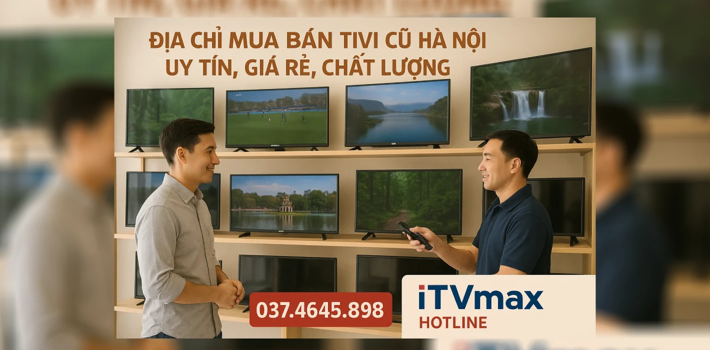 Địa Chỉ Mua Bán Tivi Cũ Hà Nội Uy Tín, Giá Rẻ, Chất Lượng