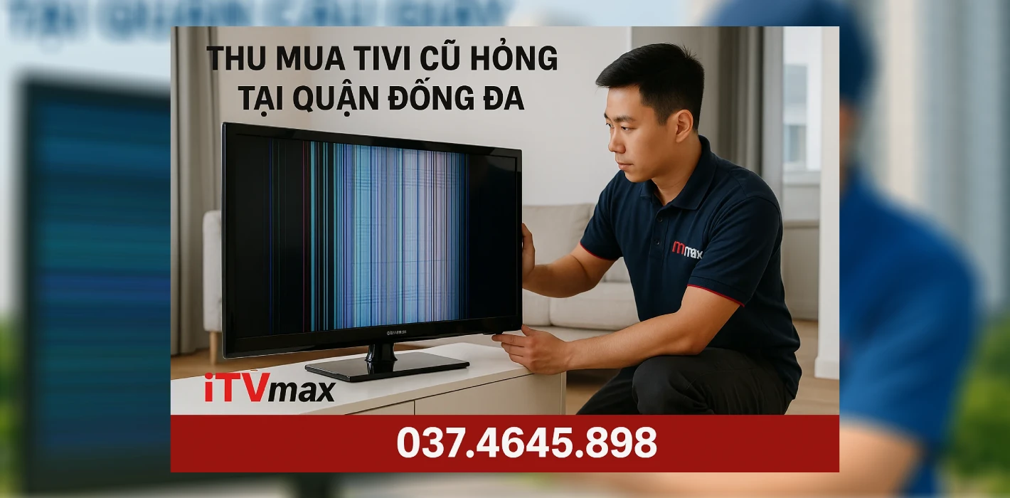 Thu Mua Tivi Cũ Hỏng Tại Quận Đống Đa | Mua Giá Cao – Tận Nhà – 037.4645.898