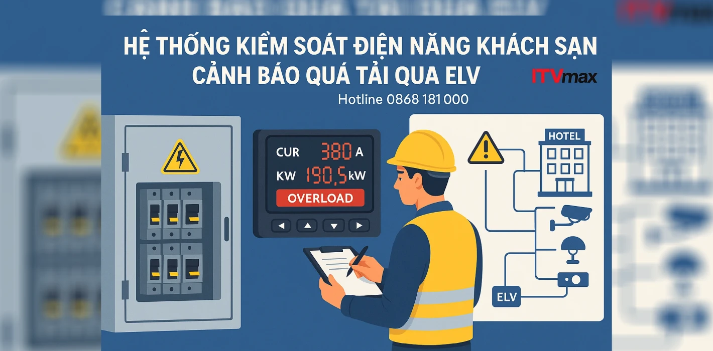 Hệ Thống Kiểm Soát Điện Năng – Cảnh Báo Quá Tải Khách Sạn Qua ELV