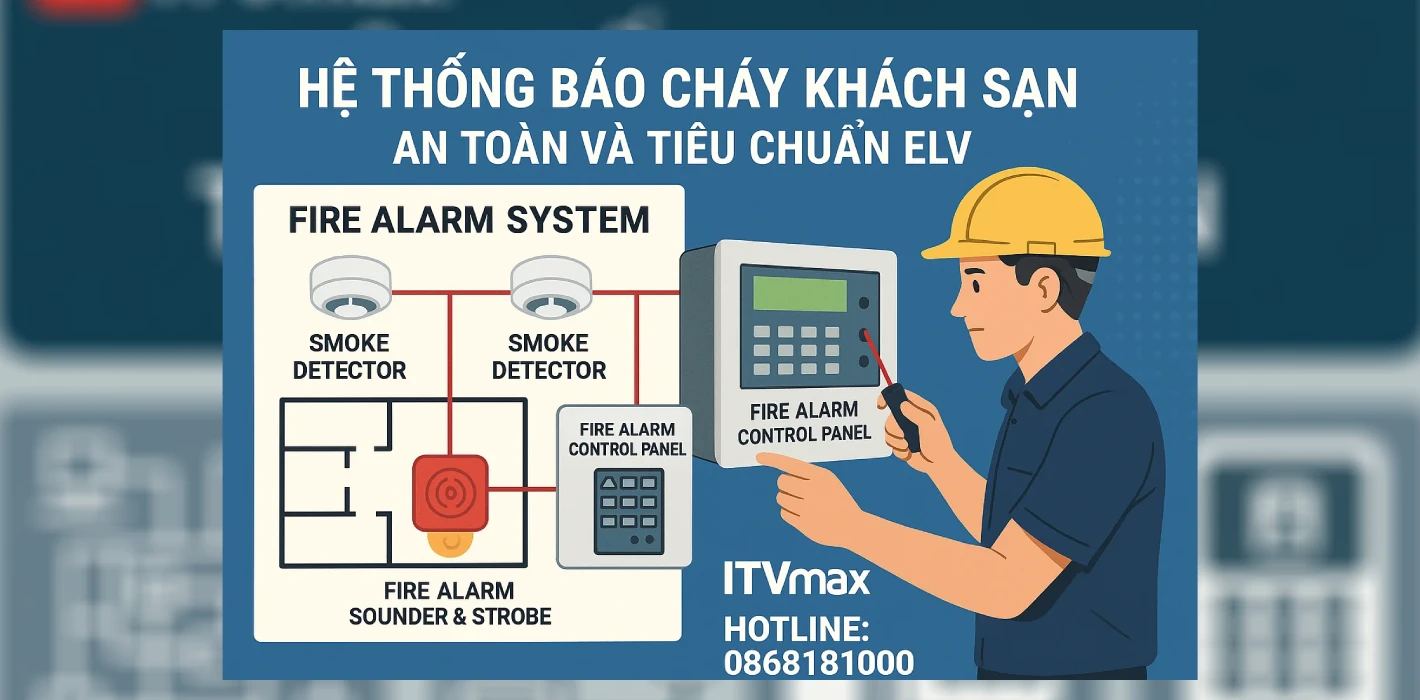 Hệ Thống Báo Cháy Trong Khách Sạn | Cấu Trúc, Thiết Bị & Tiêu Chuẩn ELV