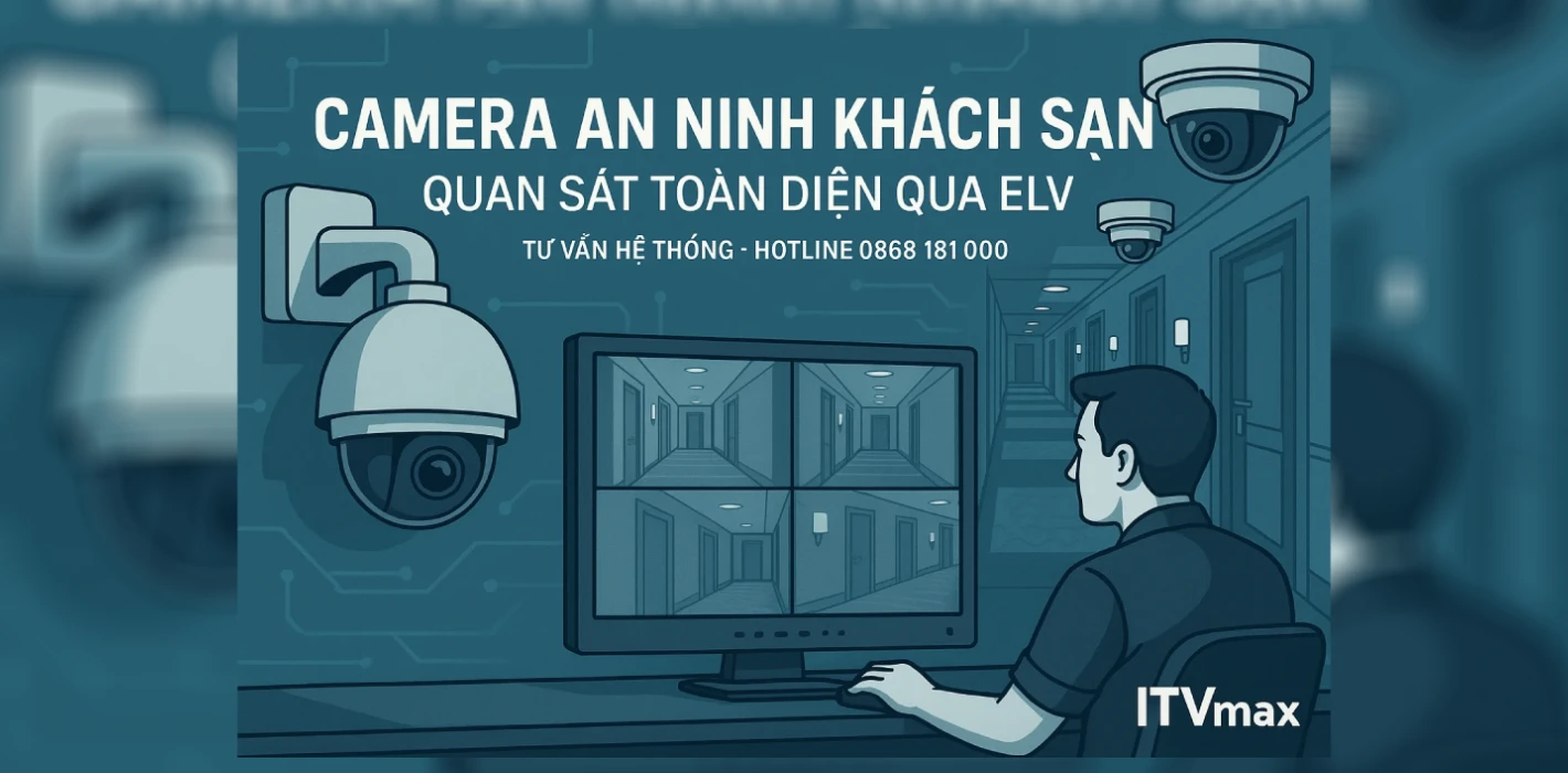 Hệ Thống Camera An Ninh (CCTV) Trong Khách Sạn Qua ELV | Giải Pháp Giám Sát Tập Trung