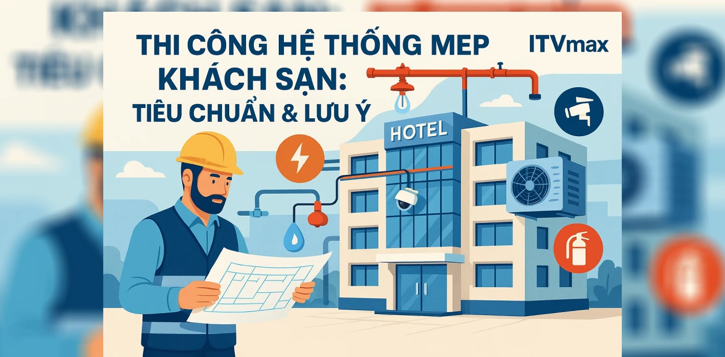 Thi Công Hệ Thống MEP Khách Sạn: Tiêu Chuẩn, Quy Trình & Lưu Ý Quan Trọng
