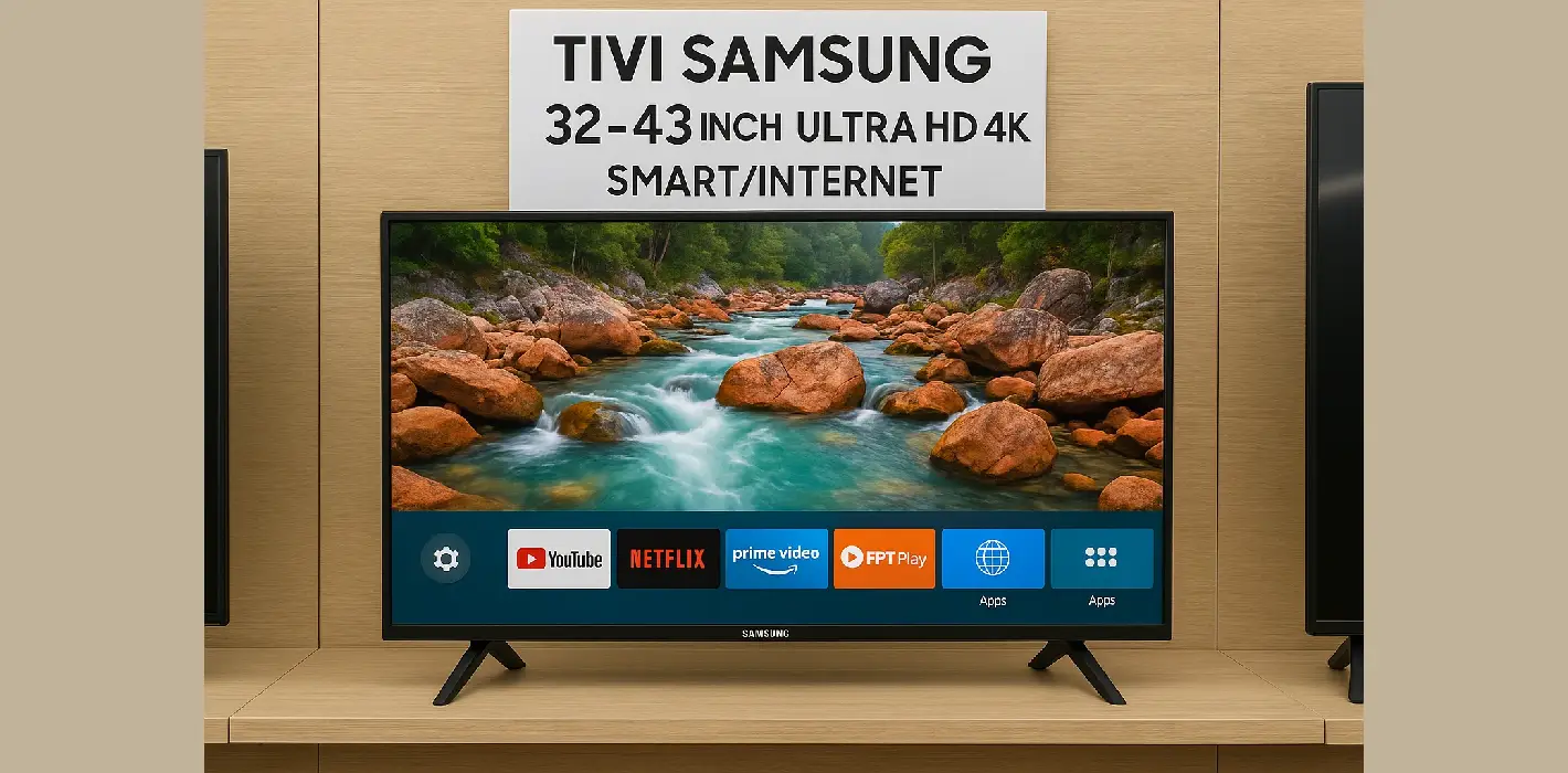 Tivi Samsung 32–43 inch Ultra HD 4K (Đã sử dụng, chưa sửa chữa)1