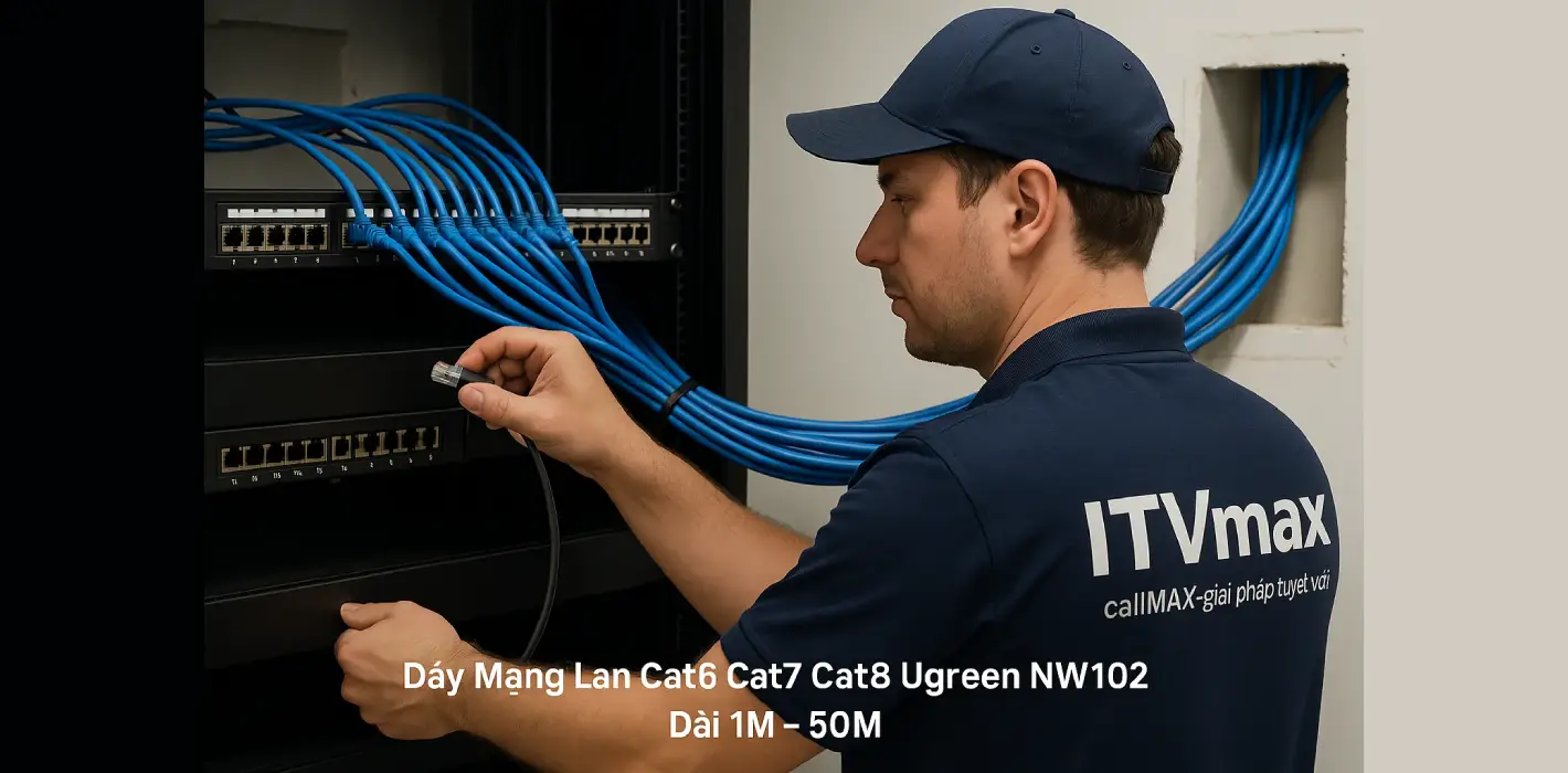 Dây Mạng Lan Cat6 Cat7 Cat8 Ugreen NW102 Dài 1M - 50M