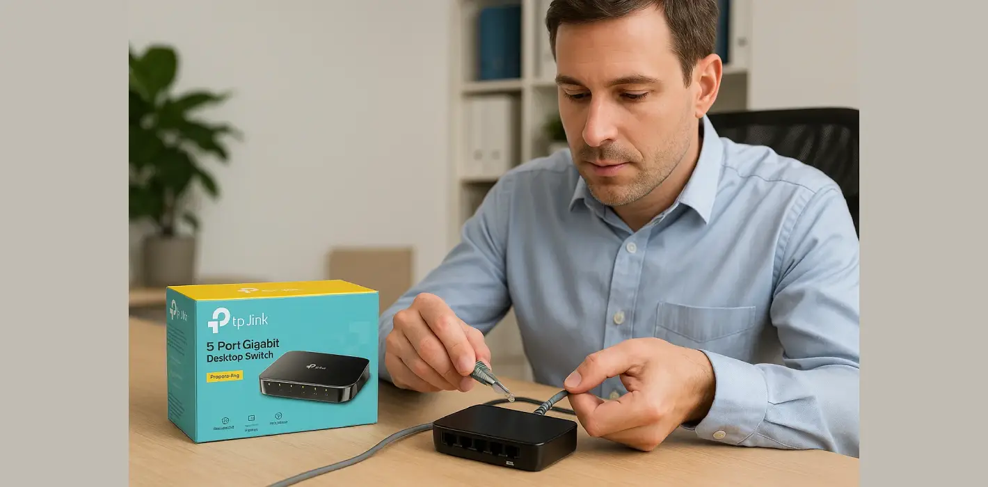 Bộ chia mạng Switch 5 cổng TPLink TL-SG1005D