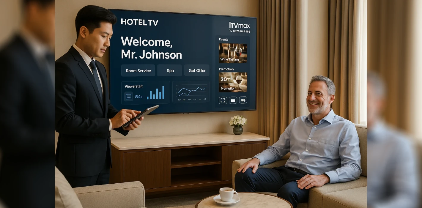 8 Lợi Ích Vượt Trội Khi Triển Khai Hotel TV Cho Khách Sạn