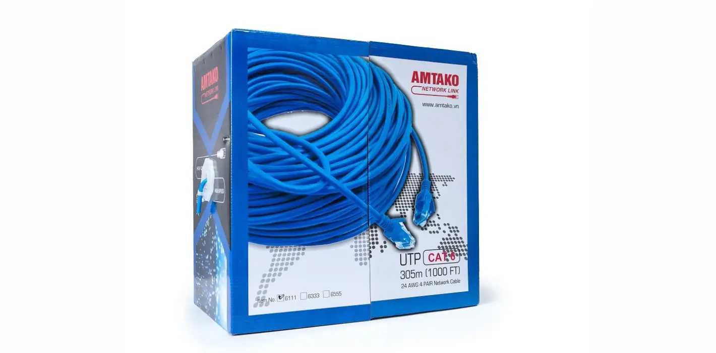 DÂY MẠNG CAT6E Bấm Sẵn 2 đầu 5m  -> 45m 50m - Dây Cáp mạng lan chính hãng2