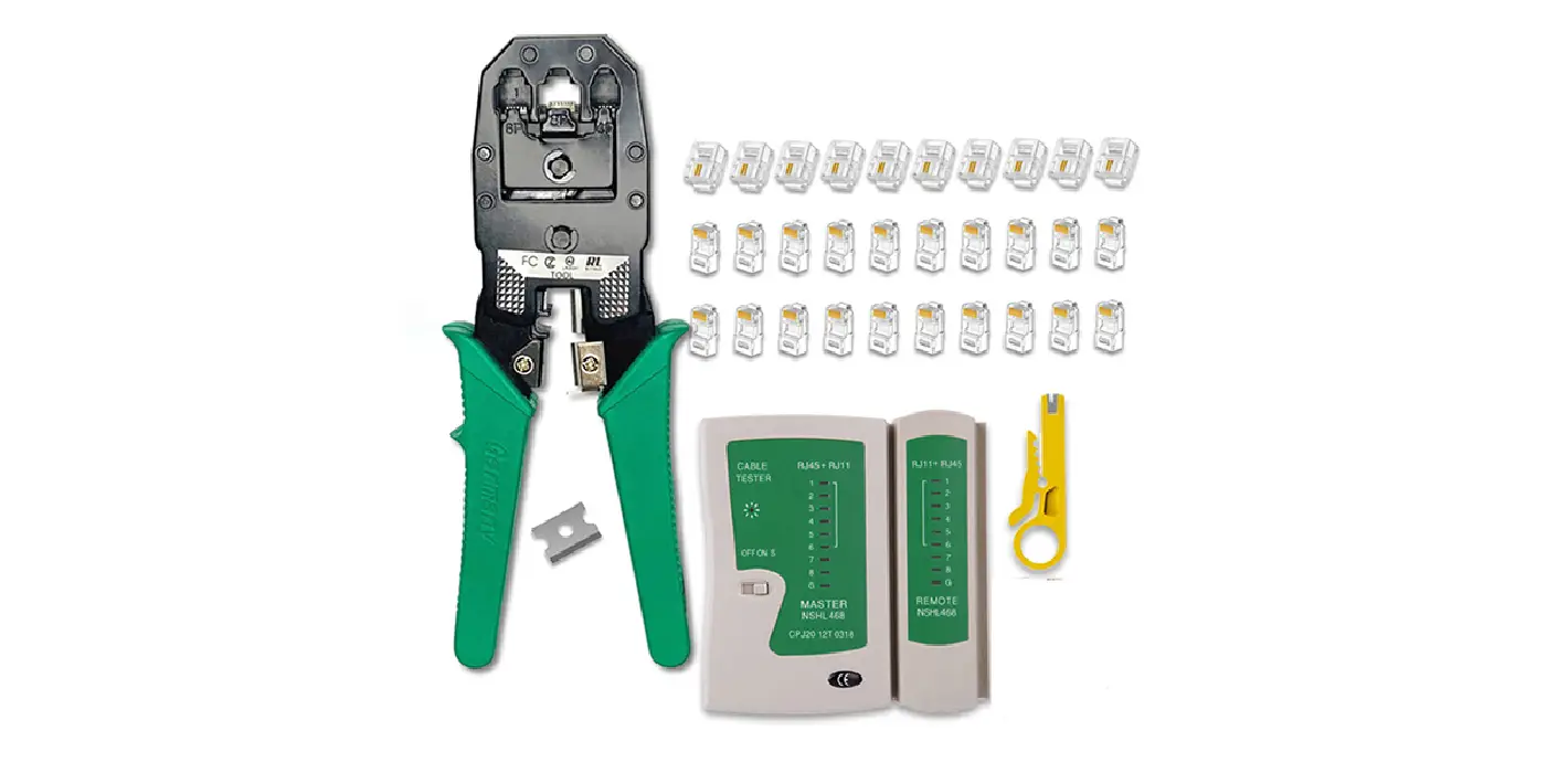 Kìm bấm mạng, Test mạng, Hạt mạng - Loại tốt2