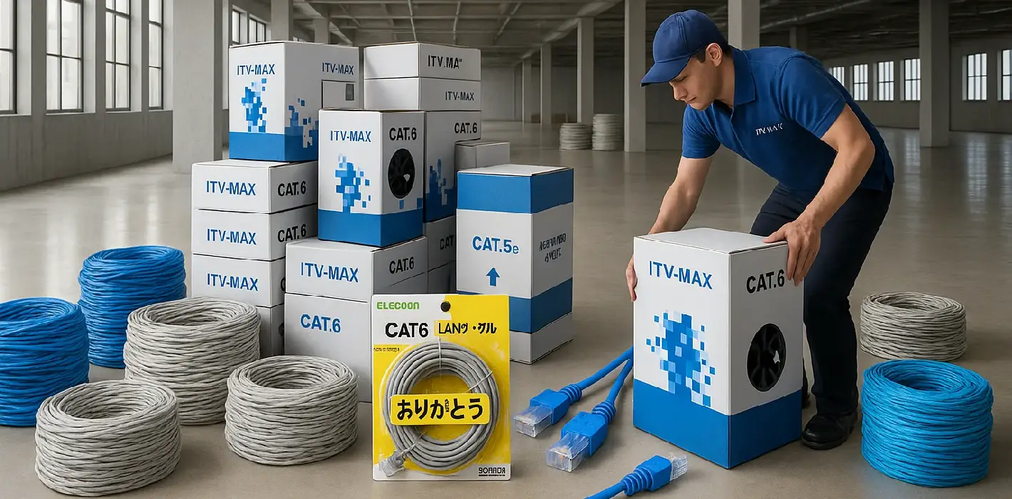 DÂY MẠNG CAT6E Bấm Sẵn 2 đầu 5m  -> 45m 50m - Dây Cáp mạng lan chính hãng