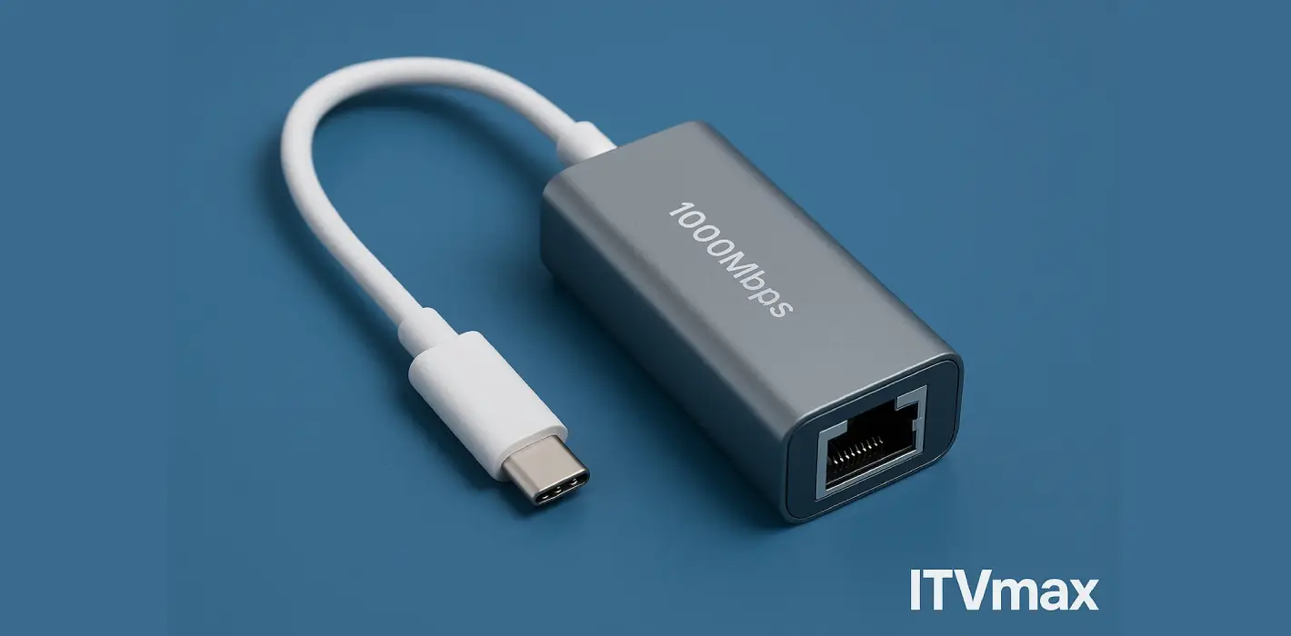 Bộ chuyển đổi Ethernet 1000Mbps USB 3.0 Type C sang RJ45 Cáp USB1