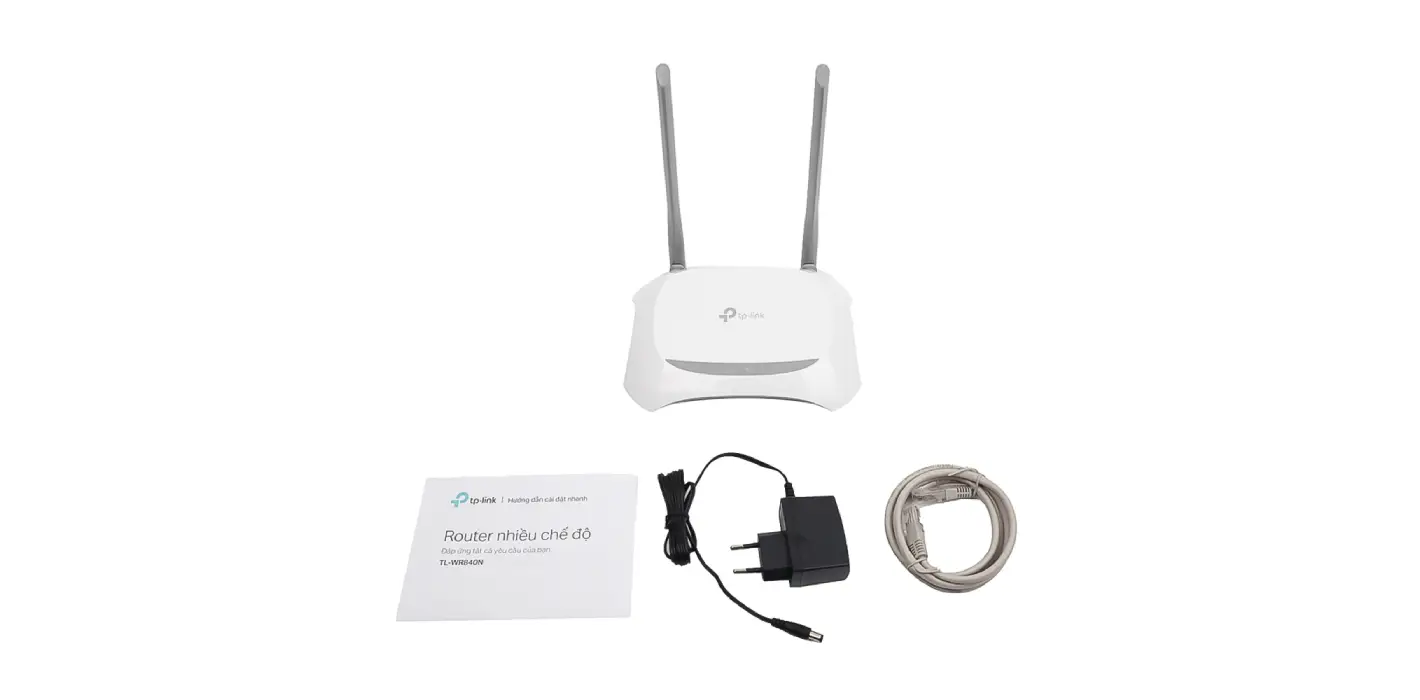 Bộ Phát Rt Wifi Chuẩn N  300Mbps TP-LINK TL-WR840N Chính Hãng3