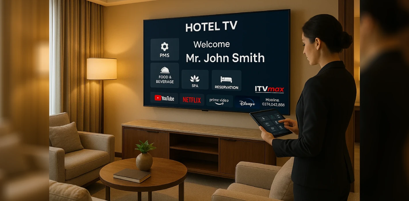 Giải Pháp Cá Nhân Hóa Trải Nghiệm Khách Hàng Trên Hotel TV