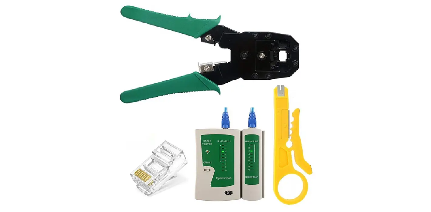 Kìm bấm mạng, Test mạng, Hạt mạng - Loại tốt0