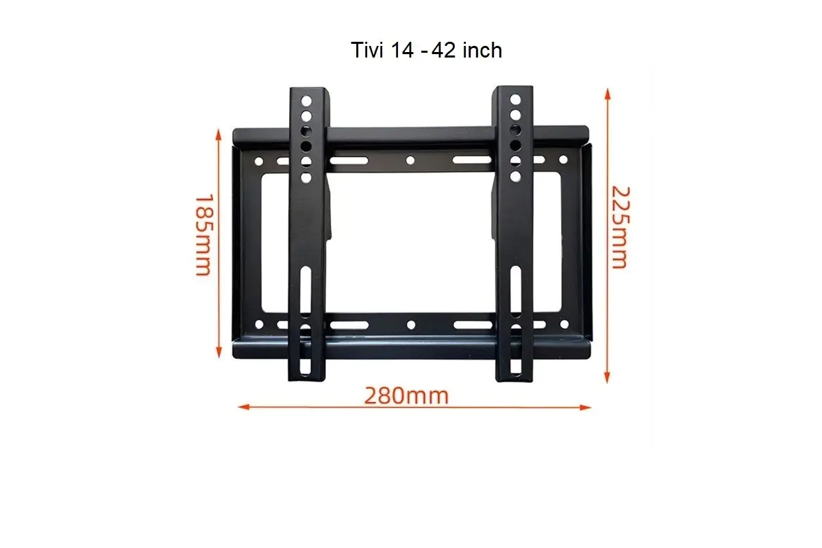 Khung treo tivi cố định sát tường Heinler từ 14-42inch và 26-65inch3