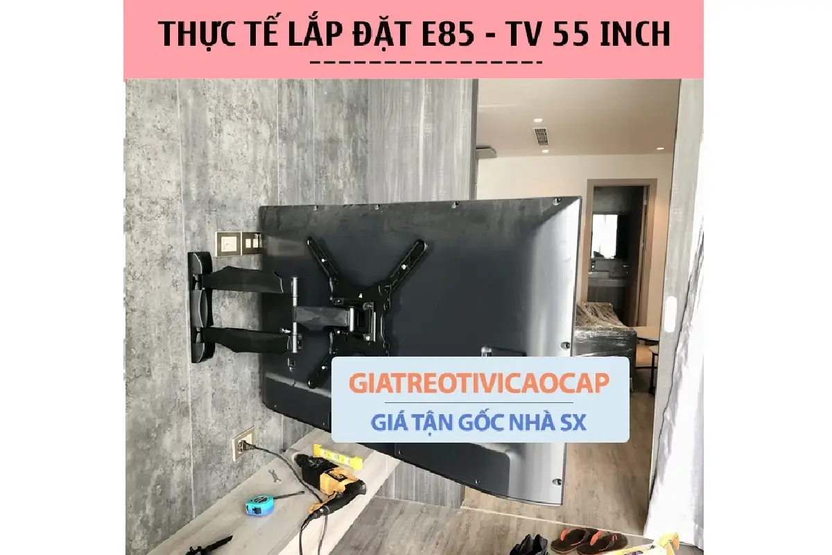 Giá treo tivi xoay đa năng NB P4 32 - 55 Inch / ErgoTek E85 32 - 653