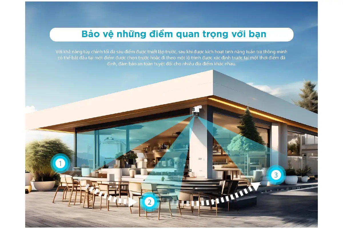 Camera ngoài trời DAHUA Picoo Dual D1 (6MP/10MP) I 2 ống kính1