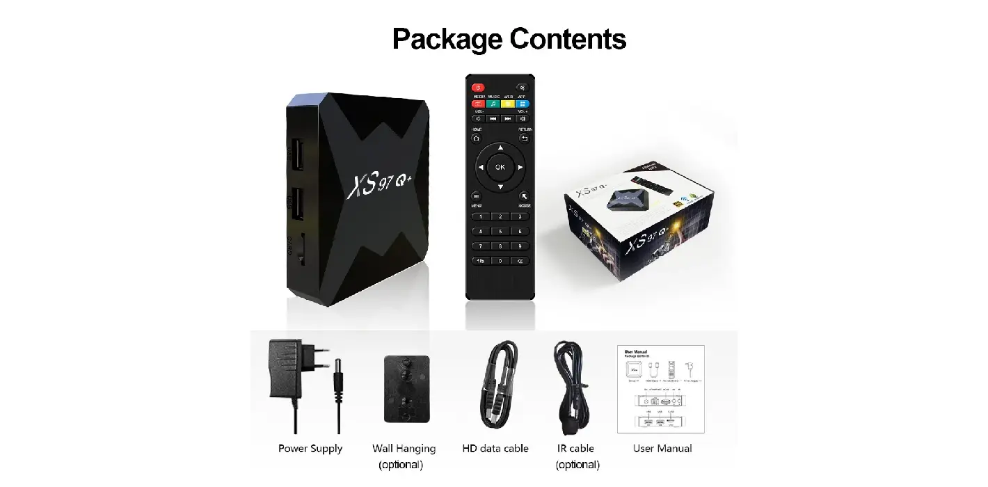 Remote Điều khiển đầu BOX ANDROID TIVI BOX TX3 Mini XS97Q1