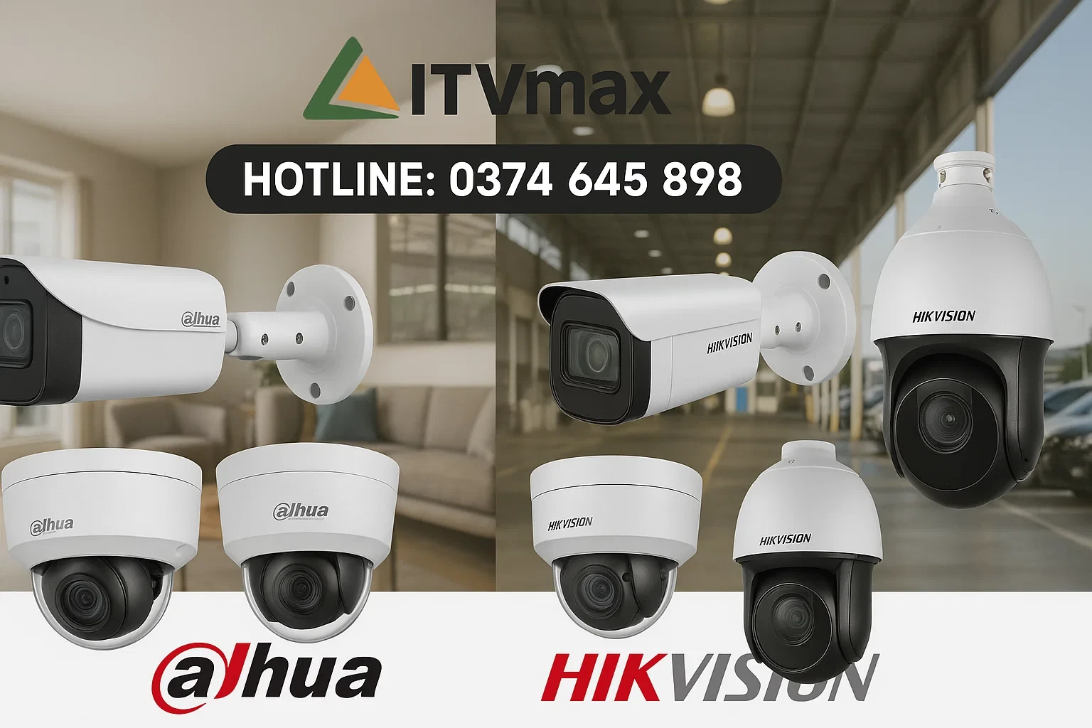 So Sánh Camera Dahua Và Hikvision 2025 – Nên Chọn Hãng Nào Cho Gia Đình, Văn Phòng, Nhà Xưởng?