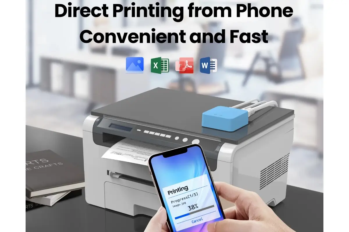 Máy chủ in USB – Nâng cấp máy in của bạn lên máy in mạng không dây3