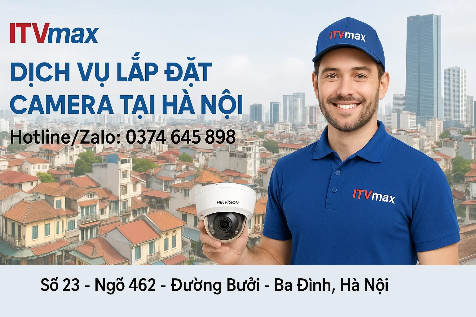 Lắp Đặt Camera Tại Hà Nội | Giá Rẻ, Lắp Ngay Trong Ngày, Tư Vấn 24/7