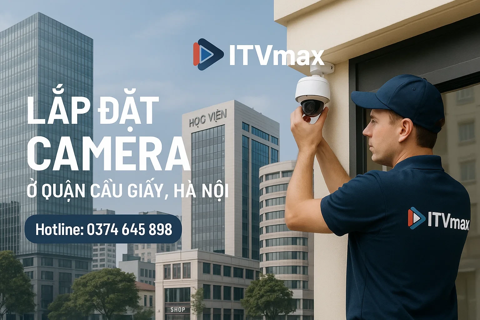 Lắp Đặt Camera Ở Quận Cầu Giấy, Hà Nội | Giá Tốt, Chính Hãng, Lắp Ngay Trong Ngày