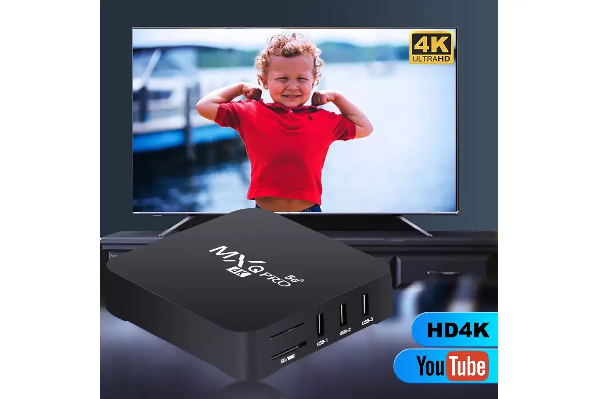 Android TV Box MXQ PRO,Hộp giải mã TV Internet,Tiếng Việt Wifi5G0