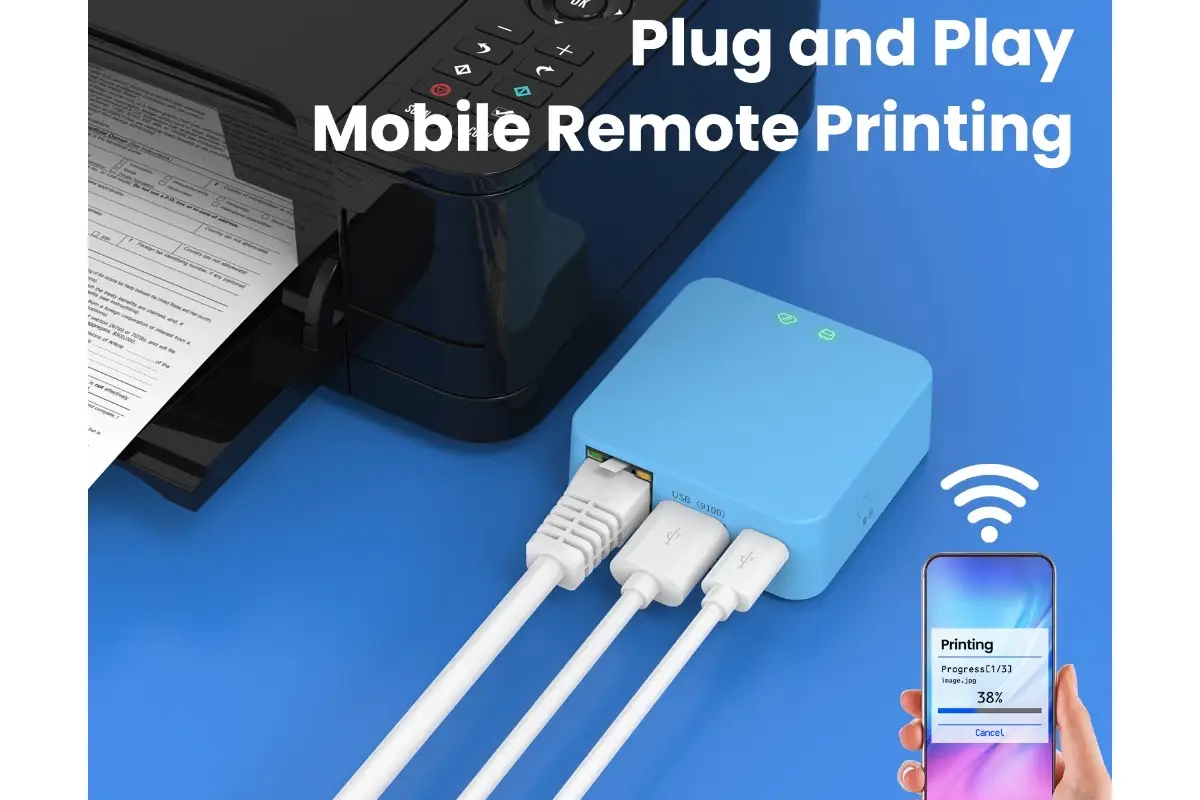 Máy chủ in USB – Nâng cấp máy in của bạn lên máy in mạng không dây2